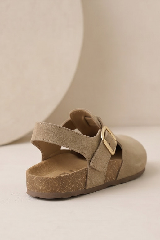 DamensandalenErmöglichtturalnego aus INildlederu Big Star TT274542 Beige
