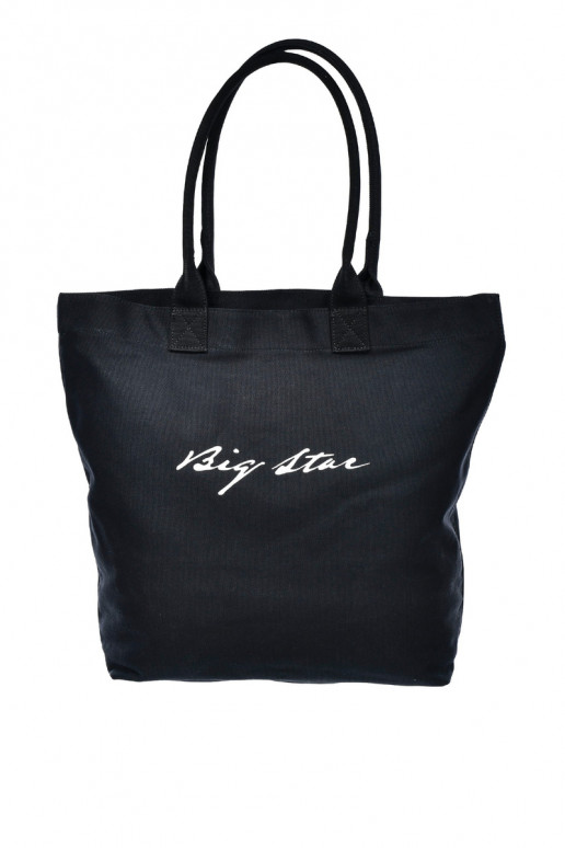 Stoffhandtasche/Shopping-Tasche Big Star RR574239 schwarz