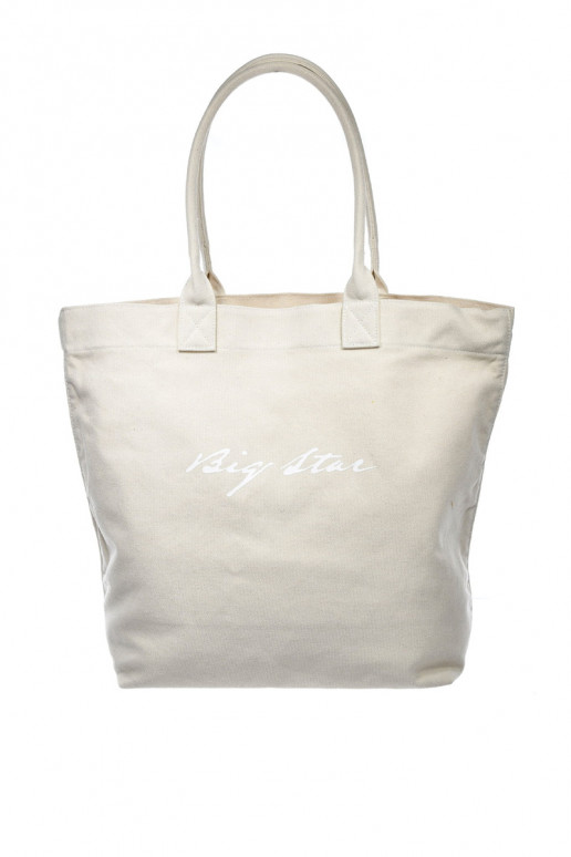 Stoffhandtasche/Shopping-Tasche Big Star RR574237 hellsandfarben