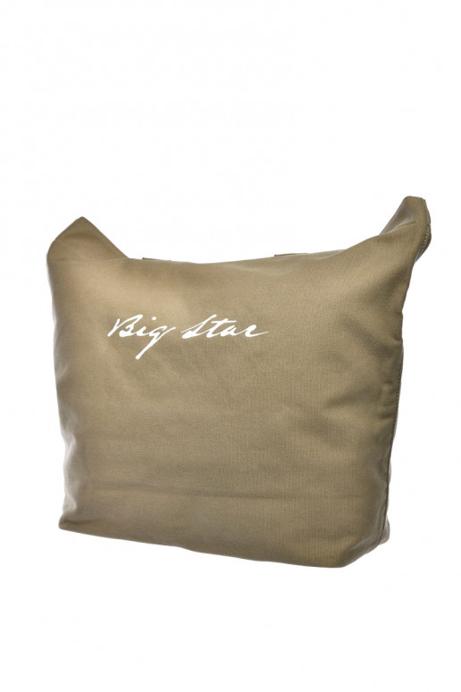 Stoffhandtasche/Shopping-Tasche Big Star RR574235 dunkel-sandfarben