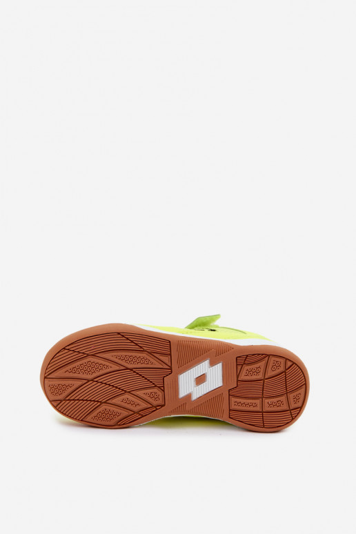 Neon-gelbe Kindersportschuhe LOTTO INHIZZER 2600120K