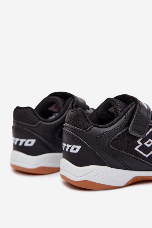 Schwarze Kindersportschuhe LOTTO INHIZZER 2600120K