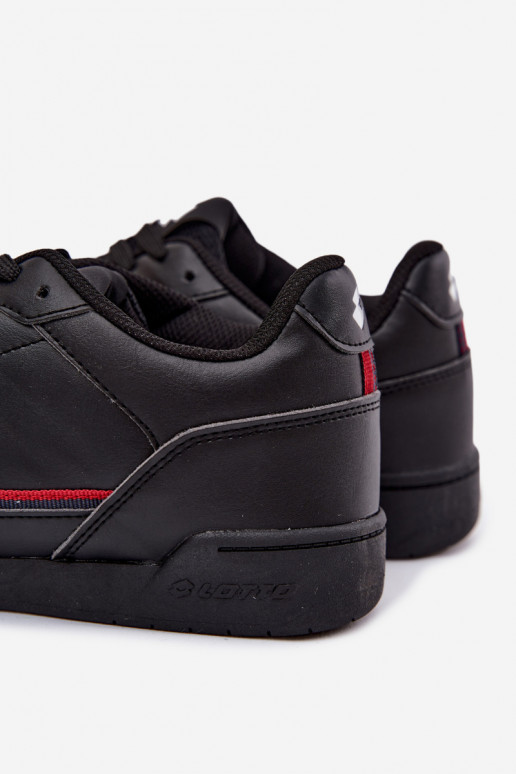 Herren-Sneaker LOTTO NANDU 2400100 schwarze Farbe
