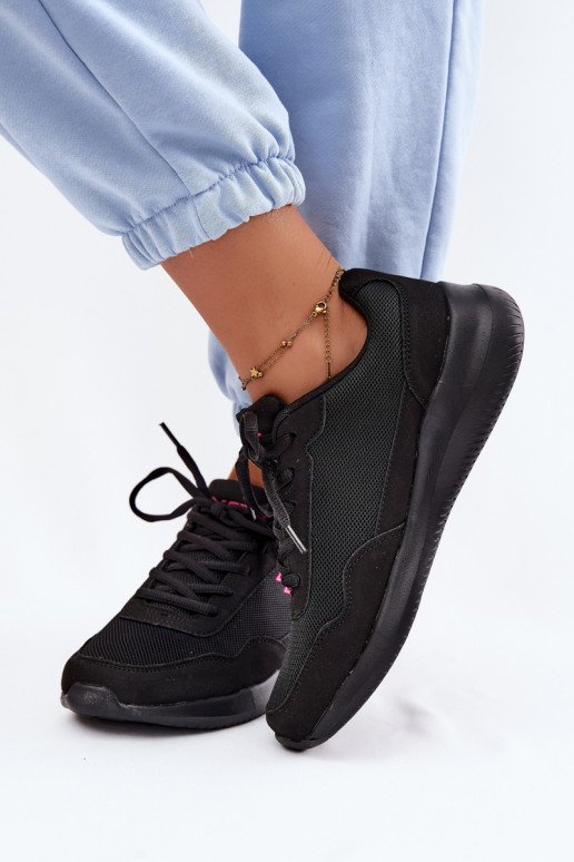 Unisex Sportschuhe LOTTO CONNECT 2400001 schwarze Farbe