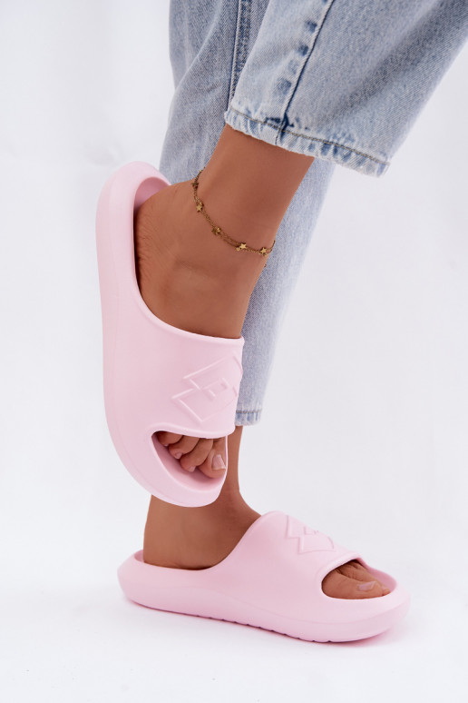 Damen leichte Slipper LOTTO SLAY 2400471U rosa Farbe