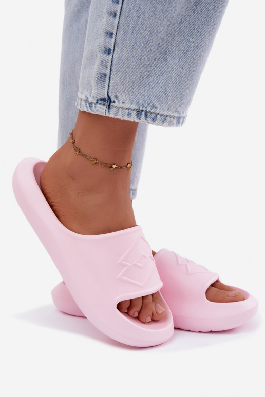 Damen leichte Slipper LOTTO SLAY 2400471U rosa Farbe