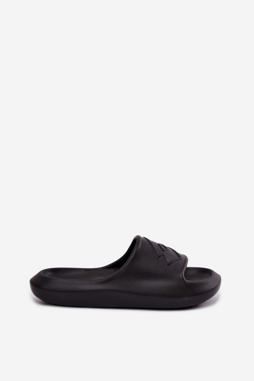 Damen leichte Slipper LOTTO SLAY 2400471U schwarze Farbe