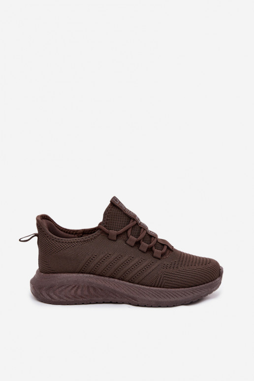 Slipper-Sportliche Schuhe für Damen Big Star UU274055 in Schokoladenfarbe
