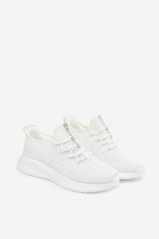 Weiße Herren-Sportschuhe Big Star UU174004