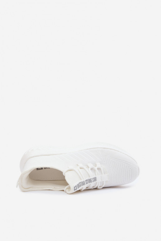 Weiße Herren-Sportschuhe Big Star UU174004