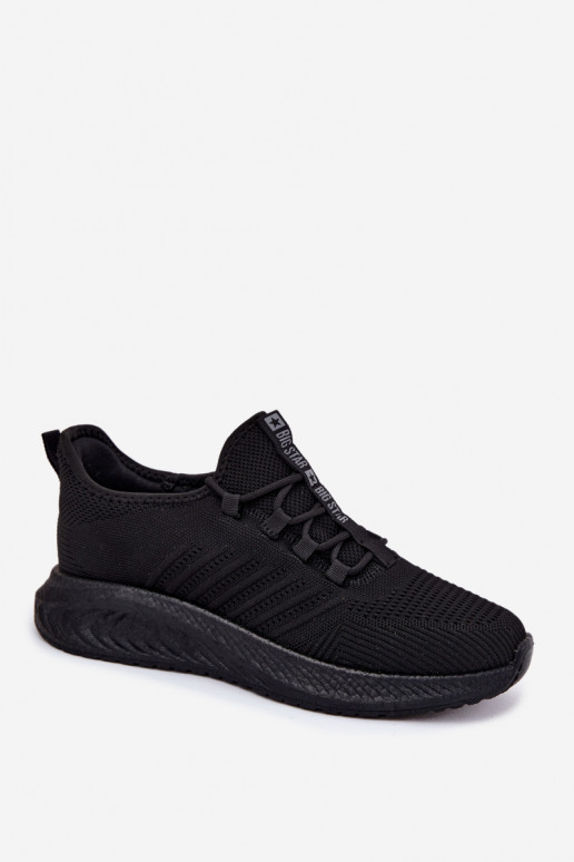 Schwarze Herren-Sportschuhe Big Star UU174003