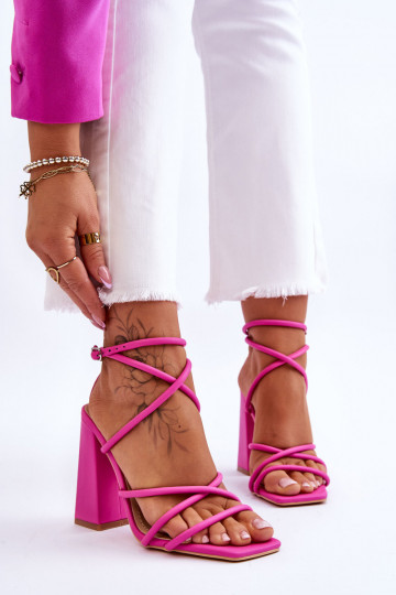 Rosa High-Heel Sandalen Josette