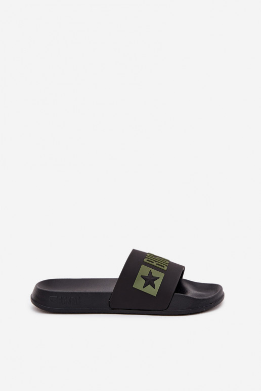 Schwarze Herren-Slipper "Big Star SS174359"