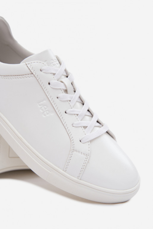 Weiße Herren-Sneaker LEE JOE MEN LOIN