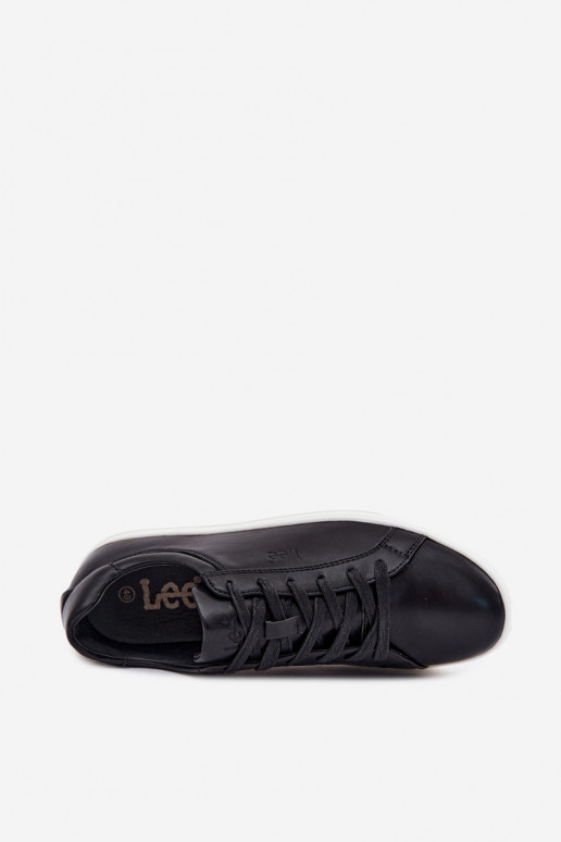 Schwarze Herren-Sneaker LEE JOE MEN LOIN