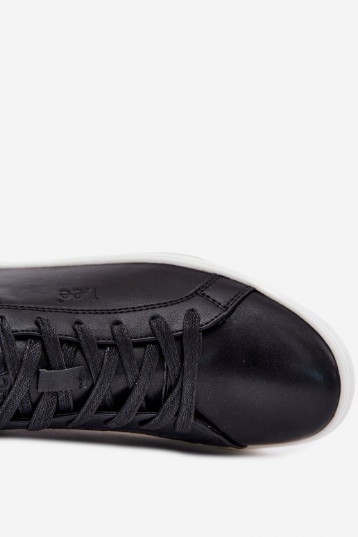 Schwarze Herren-Sneaker LEE JOE MEN LOIN