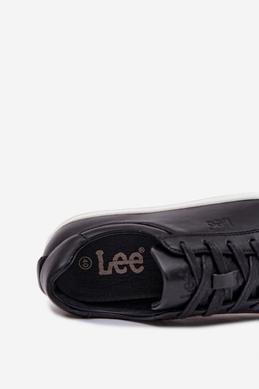 Schwarze Herren-Sneaker LEE JOE MEN LOIN