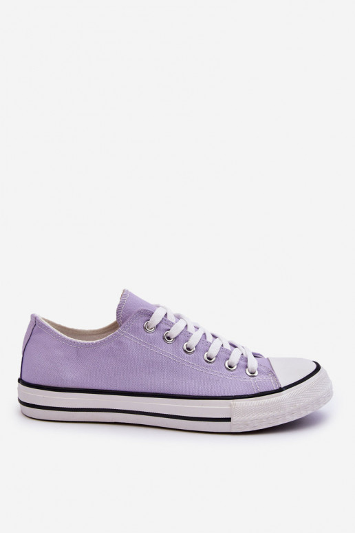 Klassische niedrige Damensneaker in Lila Vegas