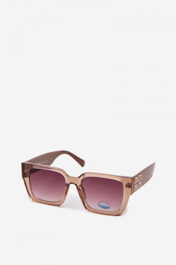 Damen braune Sonnenbrille