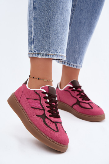 Damen Low Sneakers in Rosa Brenelle