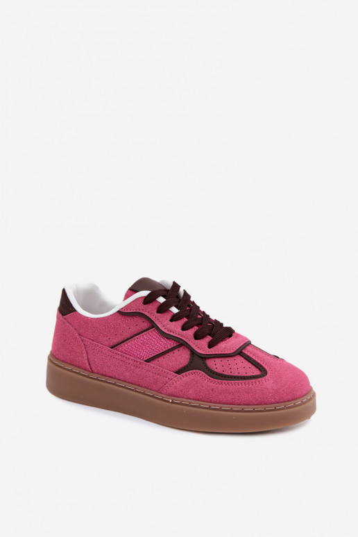 Damen Low Sneakers in Rosa Brenelle