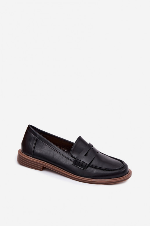 Damen Slipper in Schwarz aus Kunstleder Roslyn