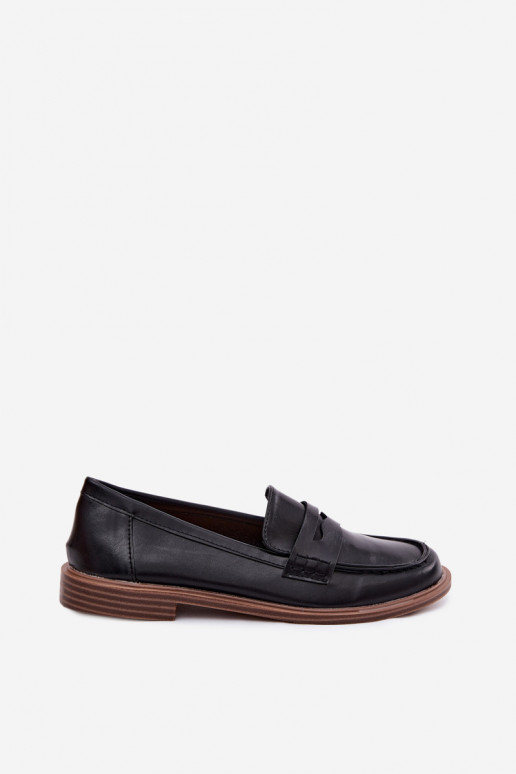 Damen Slipper in Schwarz aus Kunstleder Roslyn