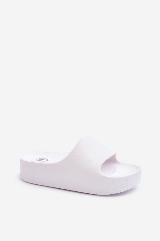 Weiße Damen leichte Plattformschuhe Airaplea