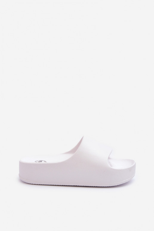 Weiße Damen leichte Plattformschuhe Airaplea