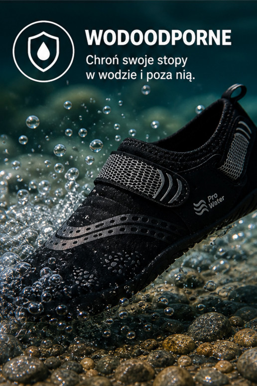 PROINATER PRO-26-48-118M Herren wasserdichte Schuhe in Schwarz