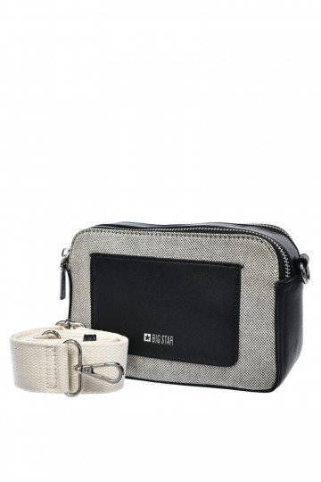 Kleine schwarze Handtasche Big Star RR574296 2