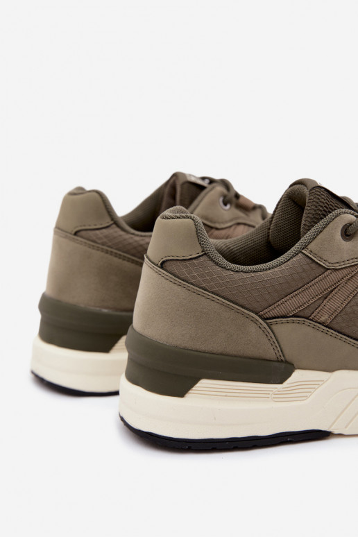 Sportliche Schuhe für Männer mit Plattform in Grün Hanirin