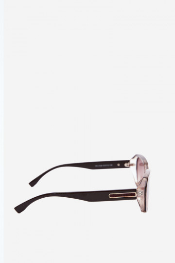 Damen-Sonnenbrillen mit UV-Filter dunkelbraun 2