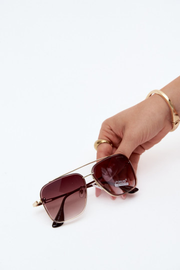 Sonnenbrille mit UV 400-Filter braun