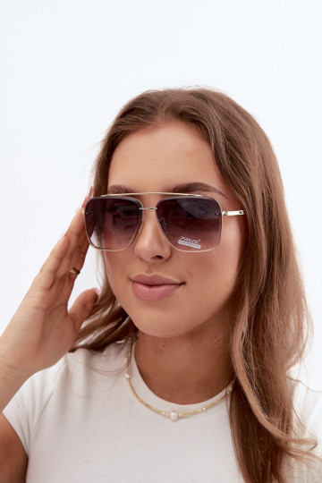 Sonnenbrille mit UV 400-Filter dunkelblau