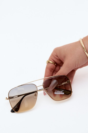 Sonnenbrille mit UV 400-Filter gelb
