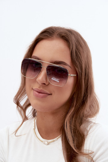 Sonnenbrille mit UV 400-Filter violett 2