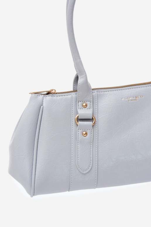 Handtasche aus Kunstleder blau Muni