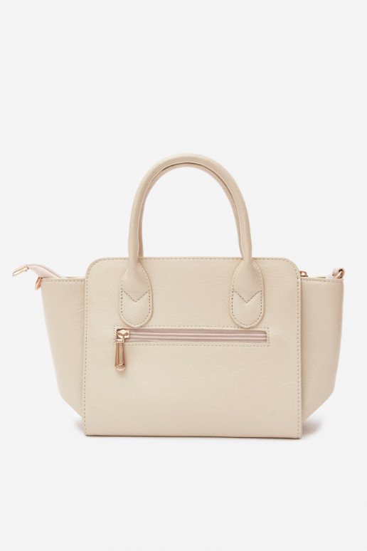 Typ Tasche aus Kunstleder in hellem Sand Odelia