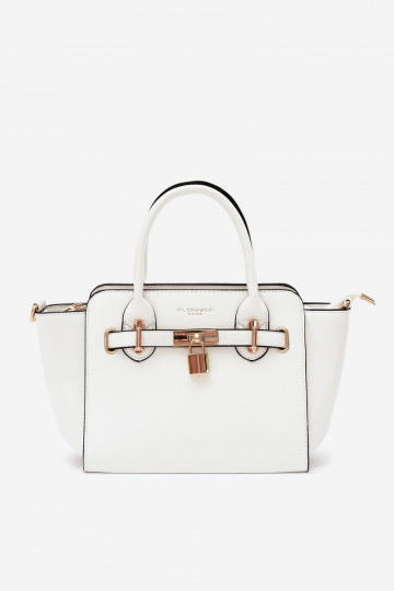 Typ Tasche aus Kunstleder in Weiß Odelia