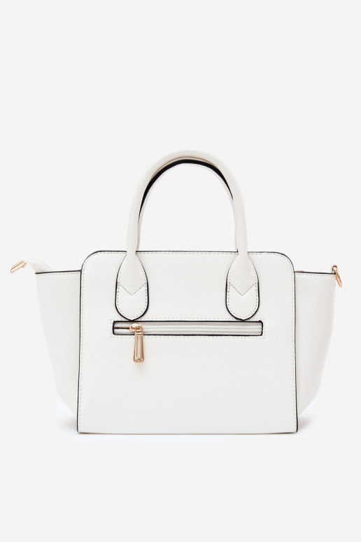 Typ Tasche aus Kunstleder in Weiß Odelia