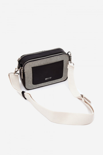 Kleine schwarze Handtasche Big Star RR574296 2