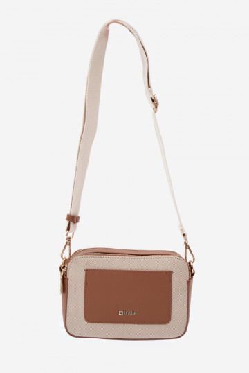 Kleine braune Handtasche Big Star RR574297 2
