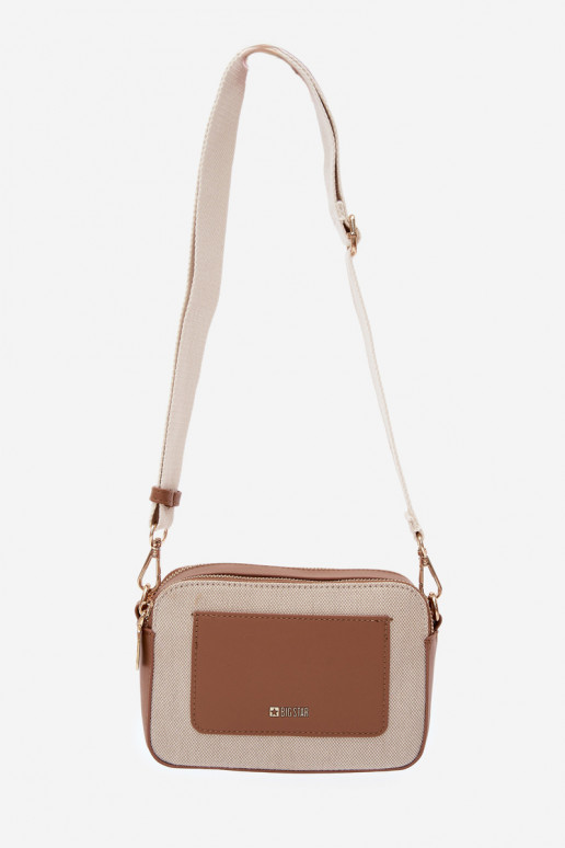 Kleine braune Handtasche Big Star RR574297
