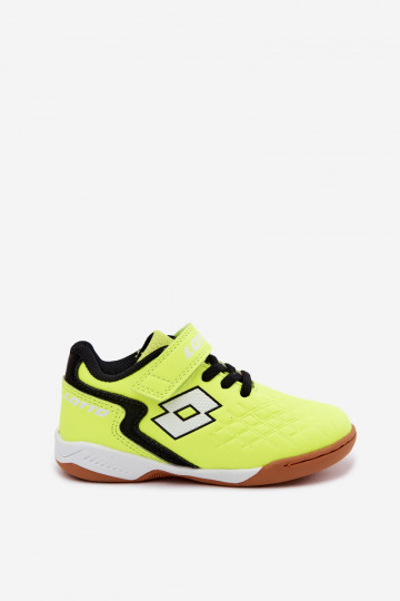 Neon-gelbe Kinderschuhe LOTTO DASHER 2600920 2