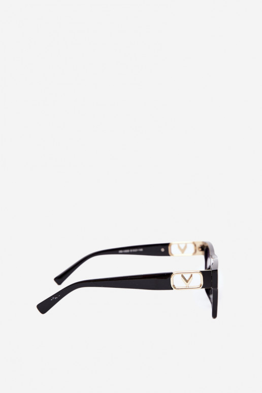 Damen-Sonnenbrille mit UV-Filter in Schwarz