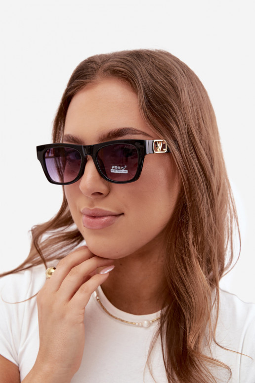 Damen-Sonnenbrille mit UV-Filter in Schwarz