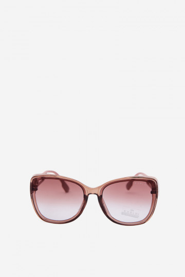 Damen Sonnenbrille im Cat-Eye-Stil rosa 2