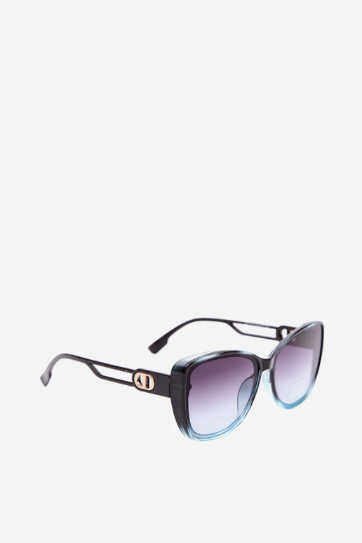 Damen Sonnenbrille im Cat-Eye-Stil blau