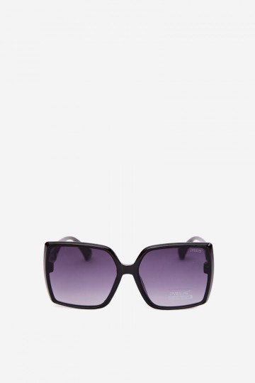 Damen Sonnenbrille mit UV-Filter schwarz